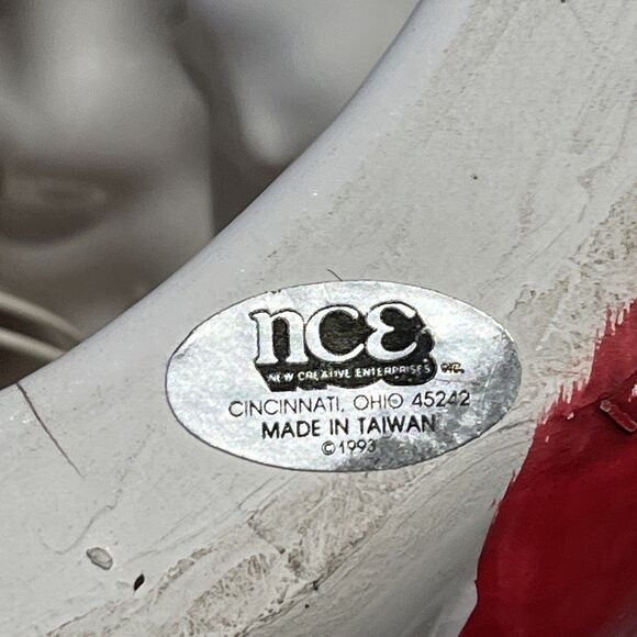 RARE Vintage motion talking Santa Claus IT'S ALIVE Candy Dish Laughs Jolly NCE - Picture 6 of 8